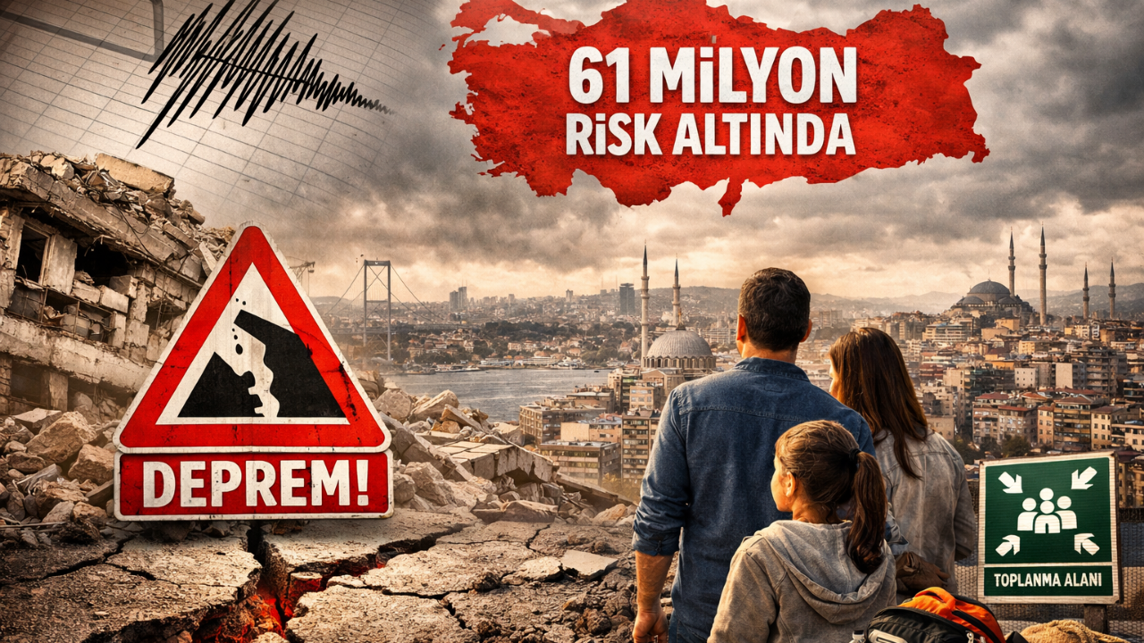 Anadolu’nun Deprem Gerçeği: 61 Milyon Kişi Risk Altında