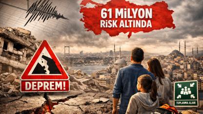 Anadolu’nun Deprem Gerçeği: 61 Milyon Kişi Risk Altında