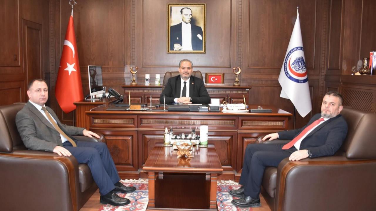 Aslan, Özdemir ve Yayla’yı ağırladı