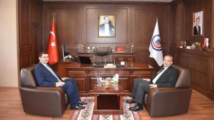 Aslan, SGK İl Müdürü Çelikbaş’ı Ağırladı