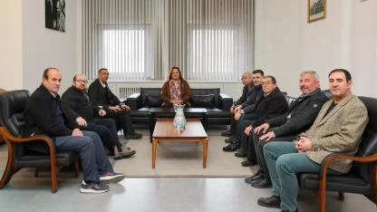 Ayakkabıcılar Odası’ndan Başkan Köksal’a Ziyaret