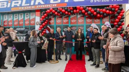 Başkan kurdele kesti, işletme çalışmaya başladı