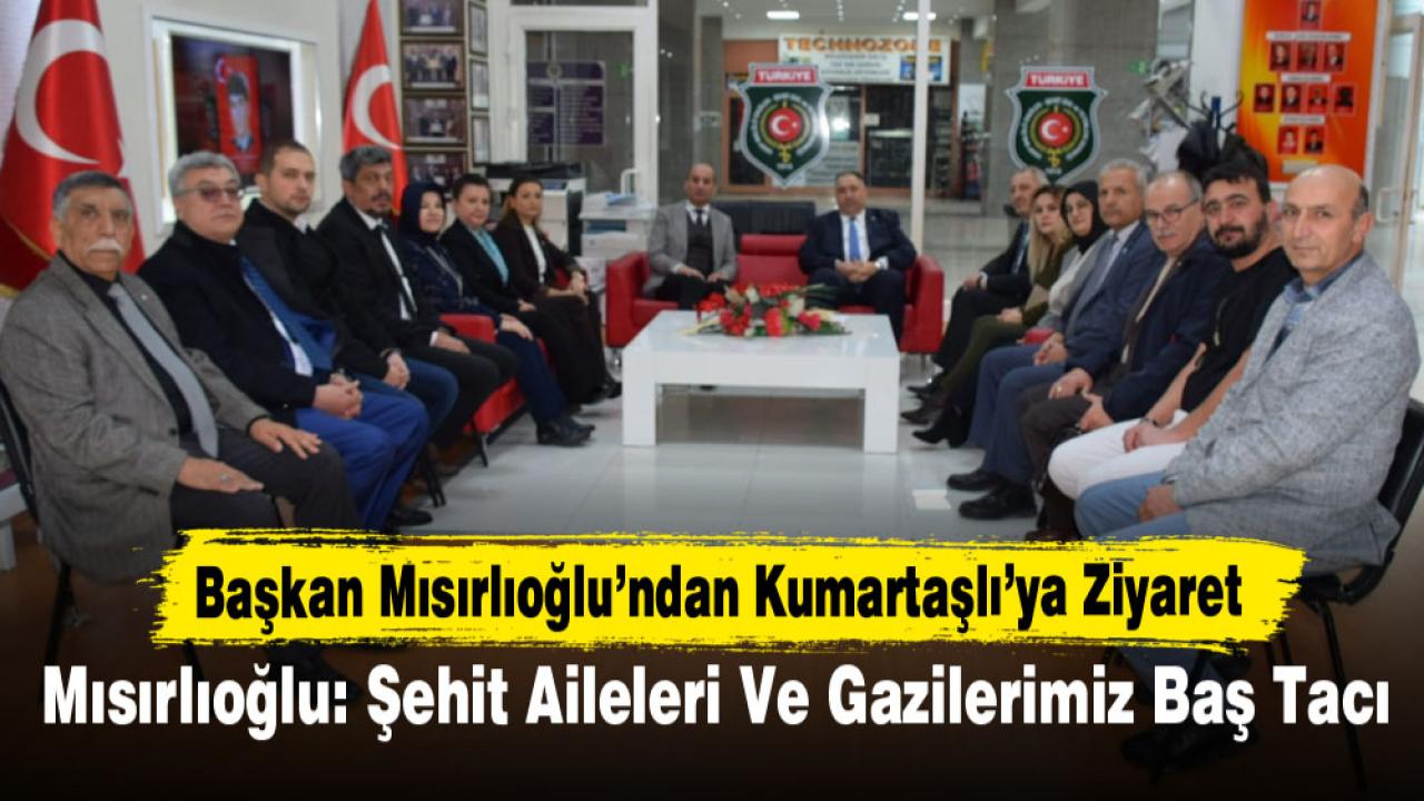 Başkan Mısırlıoğlu’ndan Kumartaşlı’ya Ziyaret