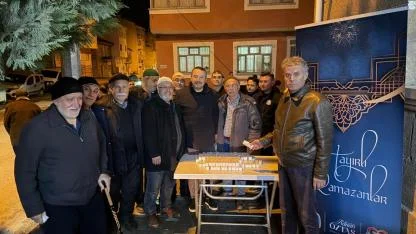 Başkan Öztaş, Mahalle Sakinleriyle İftarda Buluştu