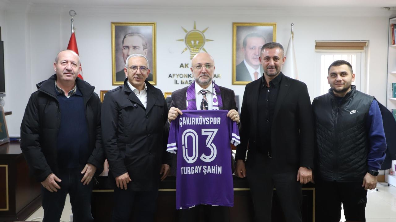 Başkan Şahin, Çakırköy Spor Heyetini Ağırladı