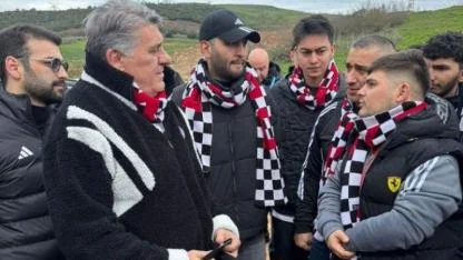 Beşiktaş Başkanı Serdal Adalı Taraftarın Yanında!