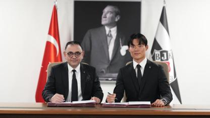 Beşiktaş’ın yeni transferi Hyeon Gyu Oh ilk antrenman çıktı