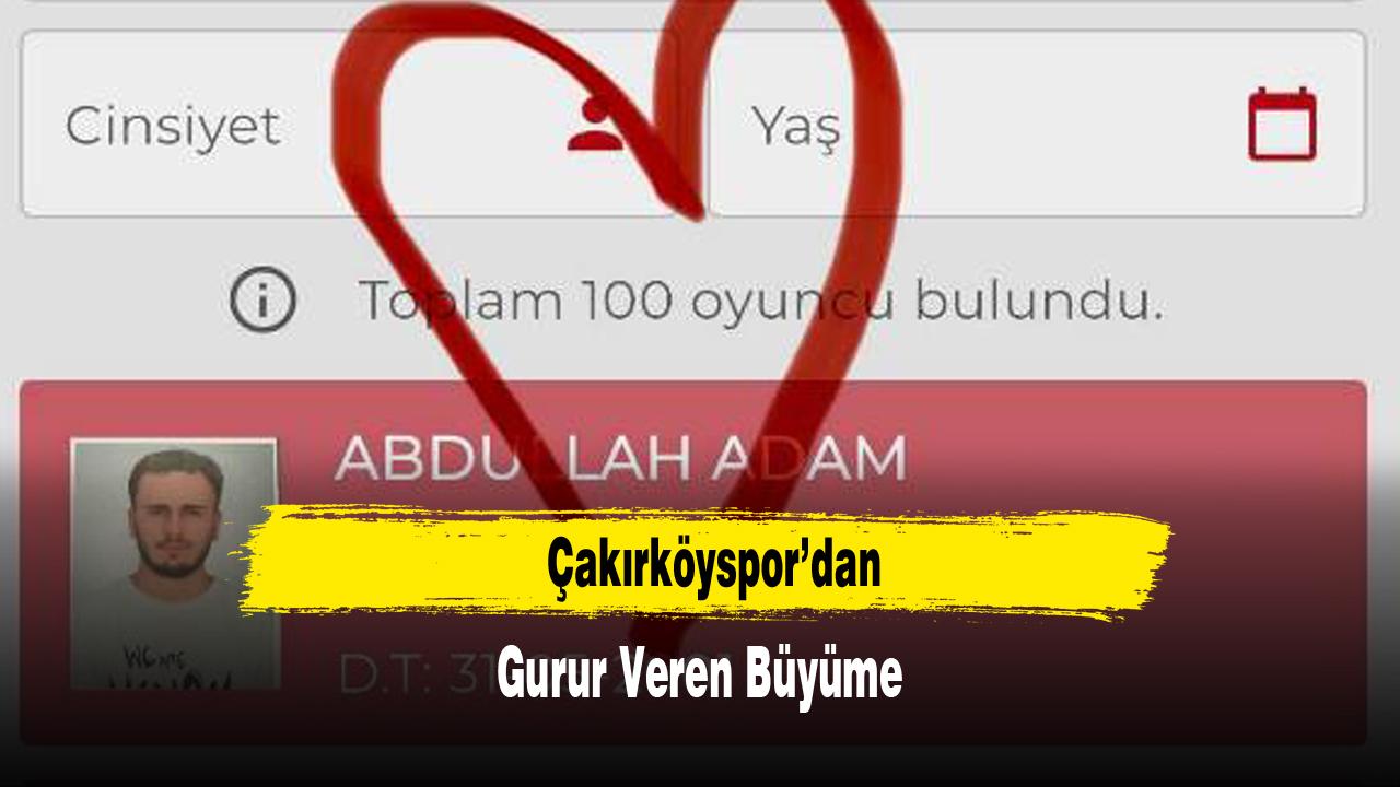 Çakırköyspor’dan Gurur Veren Büyüme