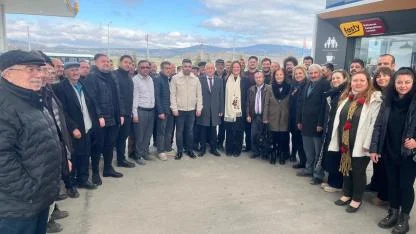 CHP Afyonkarahisar Teşkilatı Burdur Mitingi İçin Bir Araya Geldi