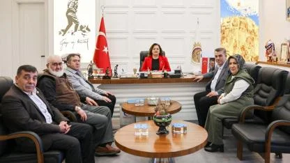 Demir ve heyeti Köksal’ı ziyaret etti