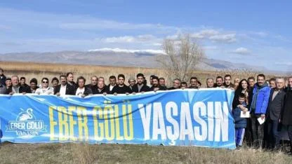 Eber Gölü İçin Dünya Sulak Alanlar Günü’nde Çağrı: “Eber Gölü Yaşasın İstiyoruz, Söz Değil İcraat İstiyoruz”