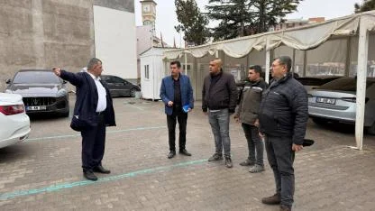 Emirdağ Belediyesi Ramazan Öncesi İftar Çadırı Hazırlıklarını Sürdürüyor