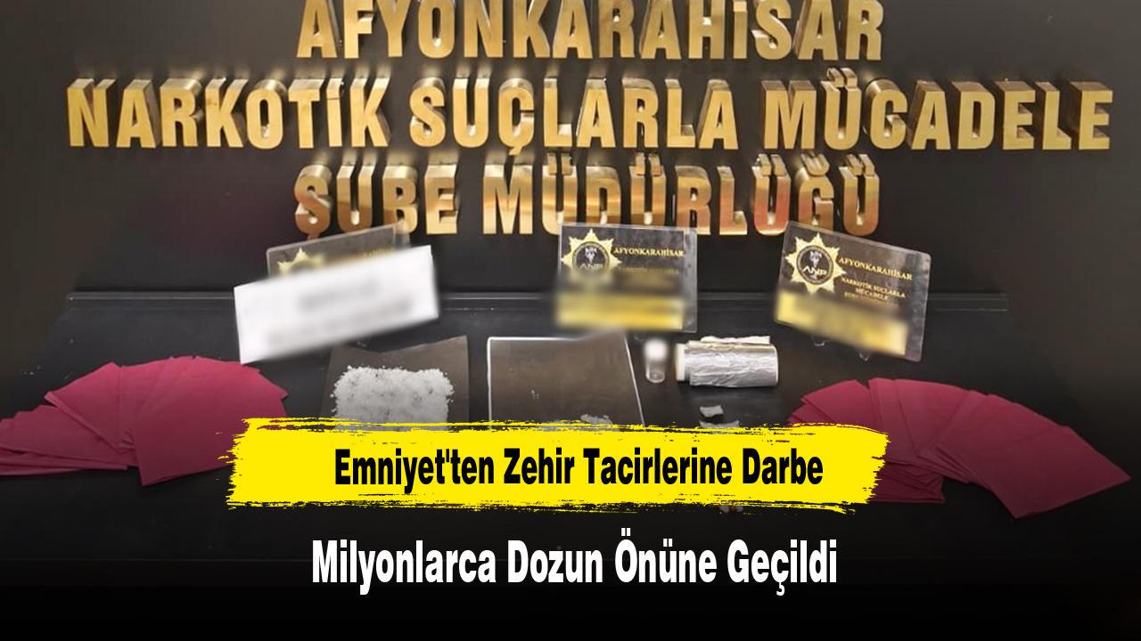 Emniyet'ten Zehir Tacirlerine Darbe: Milyonlarca Dozun Önüne Geçildi