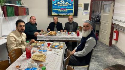 Engelsiz Kur'an Kursu Öğrencileri İle İftar Buluşması Gerçekleştirildi
