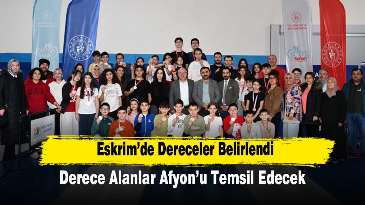 Eskrim’de Dereceler Belirlendi