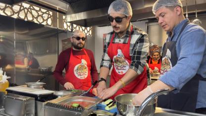 Görme Engelliler Patlıcan Böreği ile Engelsiz Mutfağa Adım Attı