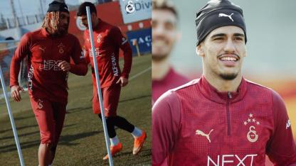 Güner ve Boey İlk Antrenmana çıktı