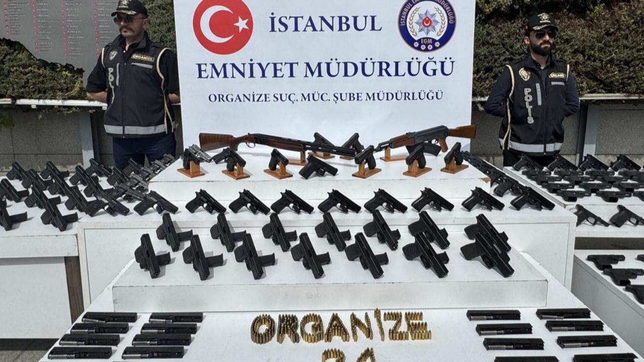 İstanbul Emniyet Müdürlüğü’nden Silah İmalathanesine Dev Operasyon!
