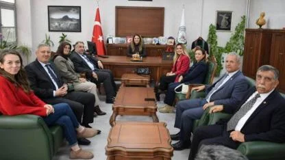 İYİ Parti Heyetinden Baro Başkanı Göktürk’e Ziyaret