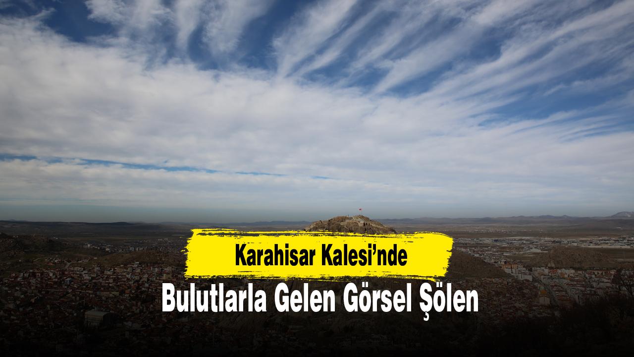 Karahisar Kalesi’nde Bulutlarla Gelen Görsel Şölen
