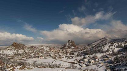 Karahisar Kalesi’nin “4 Mevsim” görüntüleri büyüledi