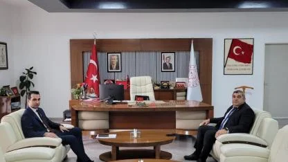 Kaymakam Ala’dan Müdür Sünnetci’ye Ziyaret