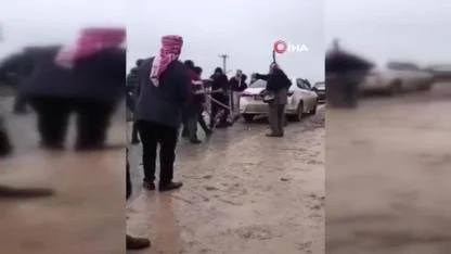 Kazmalı kürekli arazi kavgası: 7 yaralı