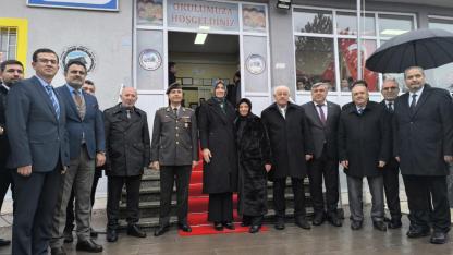 Kışlacık Ortaokulu’na Şehit İsmail Çınar’ın adı verildi
