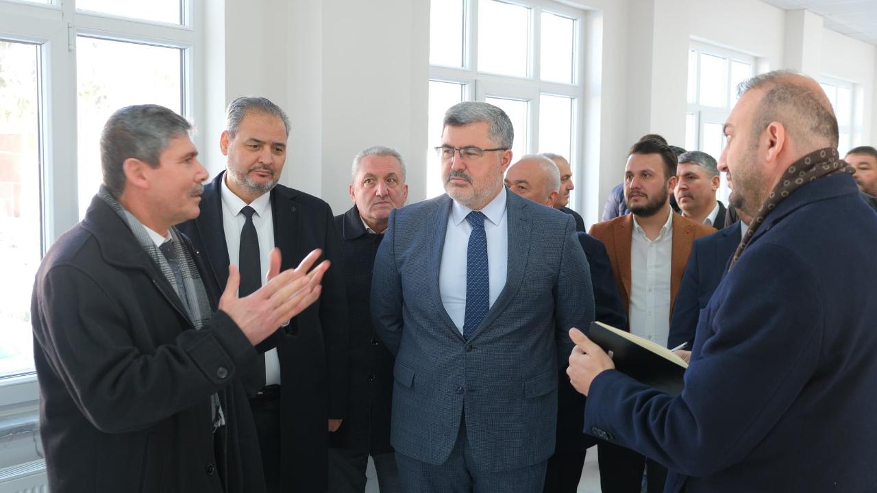 Milletvekili Özkaya’dan Dinar’da Fakülte İncelemesi ve Taziye Ziyaretleri