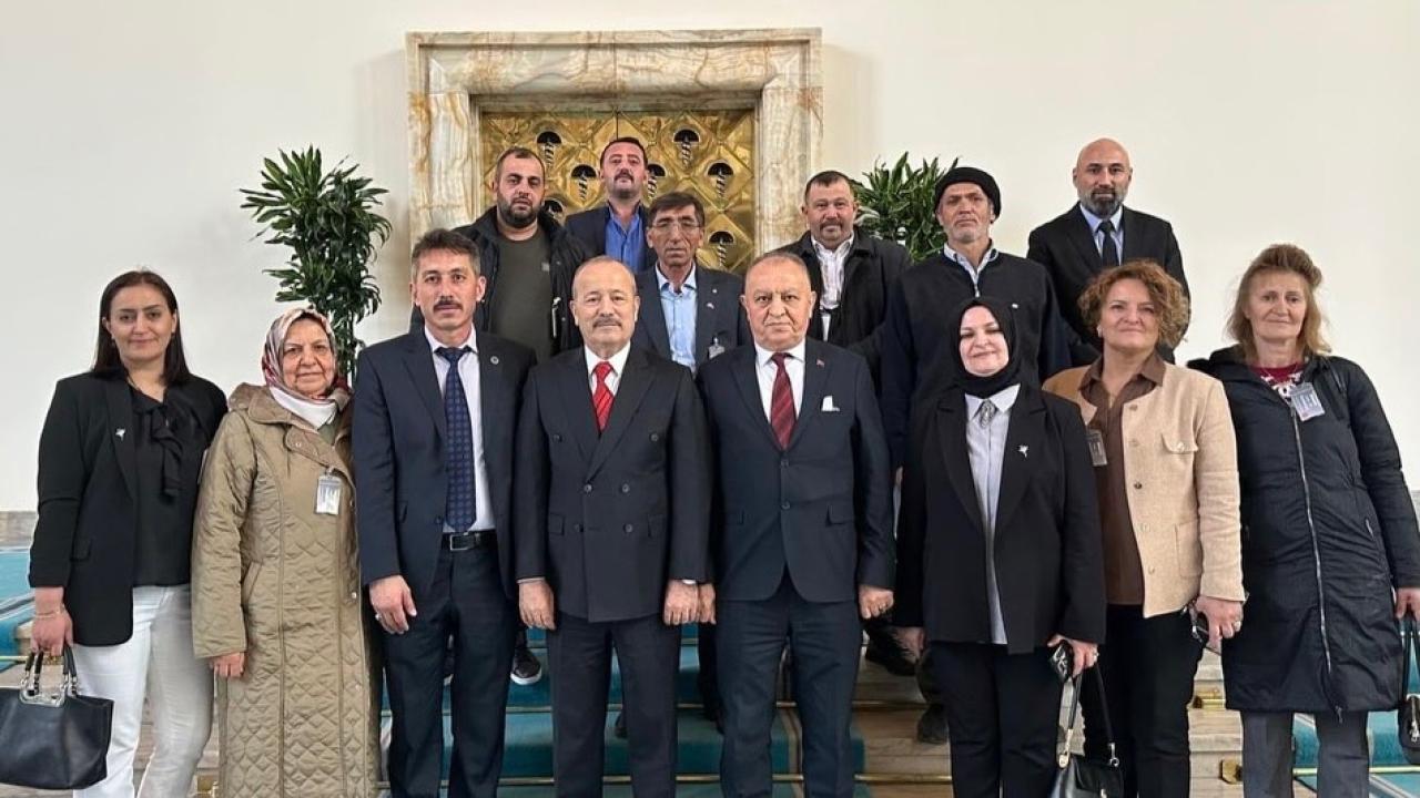 Milletvekili Taytak, Emirdağ heyetini TBMM’de ağırladı