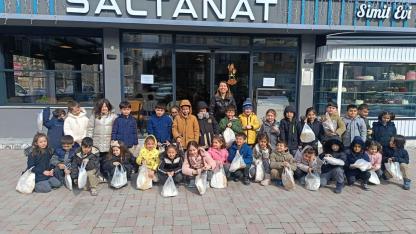 Minik Öğrencilerden Ramazan Pidesi Etkinliği