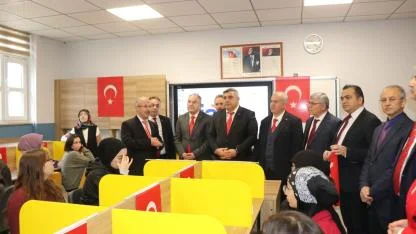 Müdür Sünnetci, 75 Kişilik Çalışma Atölyesinin Açılışını Yaptı