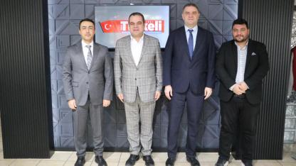 Parlak’tan Artuk’a ziyaret