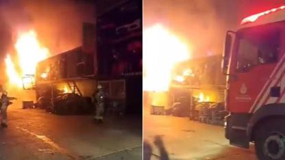 Başakşehir’de Sanayi Sitesinde Yangın Paniği: Ekipler Seferber Oldu!