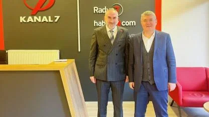 İhsan Beşer’den, Kanal 7 Medya Grubu’na Ziyaret