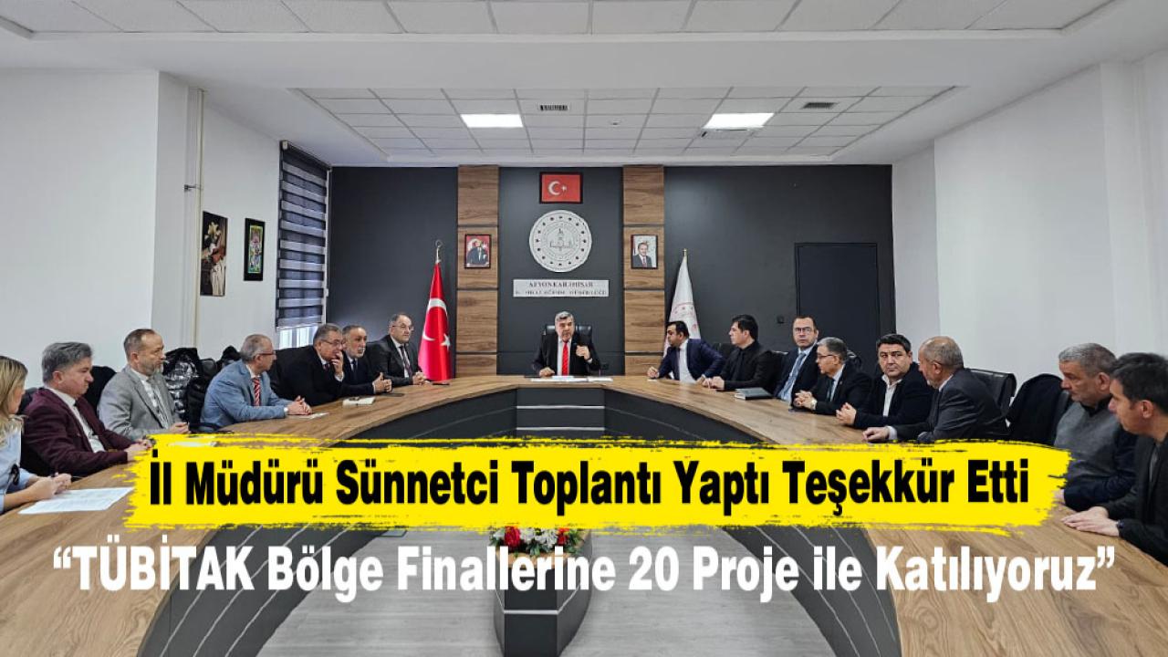 “TÜBİTAK Bölge Finallerine 20 proje ile Katılıyoruz”