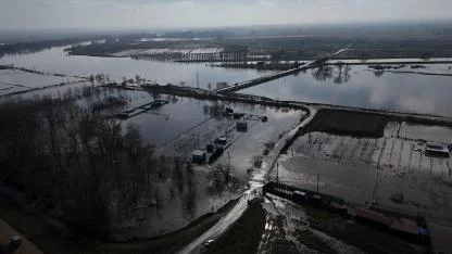 Meriç Nehri taştı: Edirne’de tarım arazileri ve çiftlikler sular altında kaldı