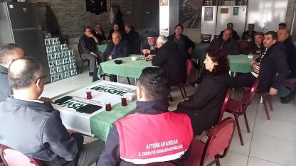 Afyonkarahisar’da Üreticilere TARSİM Bilgilendirme Toplantısı Düzenlendi