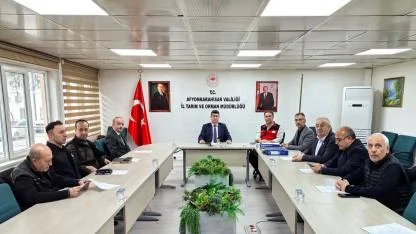Afyonkarahisar’da İl Mera Komisyonu Toplantısı Yapıldı
