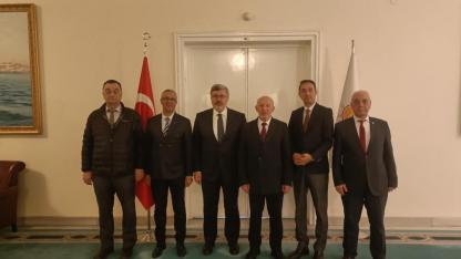 Afyonkarahisar İGM Gazi Meclisinde Milletvekili Özkaya ile Bir Araya Geldi