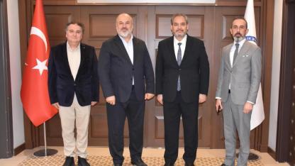 AFSÜ Rektörü Aslan Cihannüma Derneği’ni Ağırladı