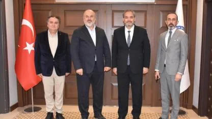 AFSÜ Rektörü Aslan Cihannüma Derneği’ni Ağırladı