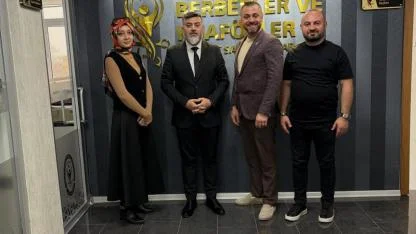 Xaura Global Yöneticilerinden Berberler ve Kuaförler Odası’na Ziyaret