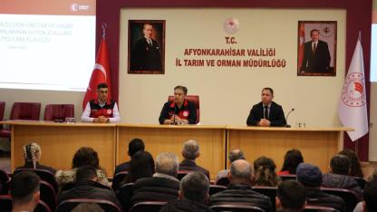 Afyonkarahisar İl Tarım Müdürlüğünde Taze Meyve ve Sebze Güvenliği Toplantısı