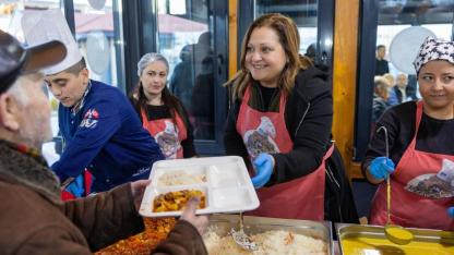 Başkan Köksal Halk Lokantası’nda Vatandaşlarla Buluştu