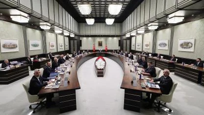 Cumhurbaşkanlığı Kabinesi Yarın Toplanıyor: Gündemde Terör, Ekonomi ve Dış Politika Var