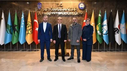 Afyonkarahisar Ağaç İşleri Esnaf Odası’ndan İl Emniyet Müdürü Erol’a Ziyaret