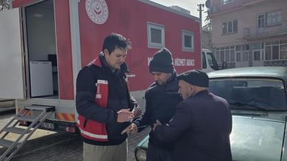 Kızılören’de Mobil Sosyal Hizmet Çalışması Yapıldı