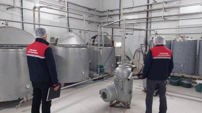 Afyonkarahisar’da Süt Ürünleri İşleme Tesislerine Sıkı Denetim
