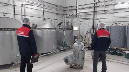 Afyonkarahisar’da Süt Ürünleri İşleme Tesislerine Sıkı Denetim